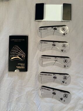 Anastasia Beverly Hills Clear Brow Stencil Kit - Transparent